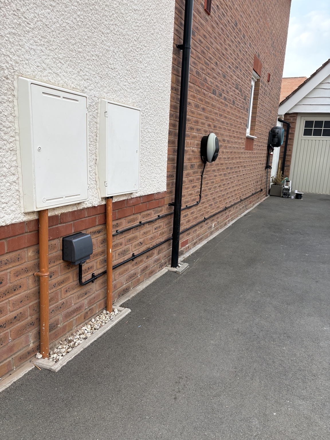 External cablework