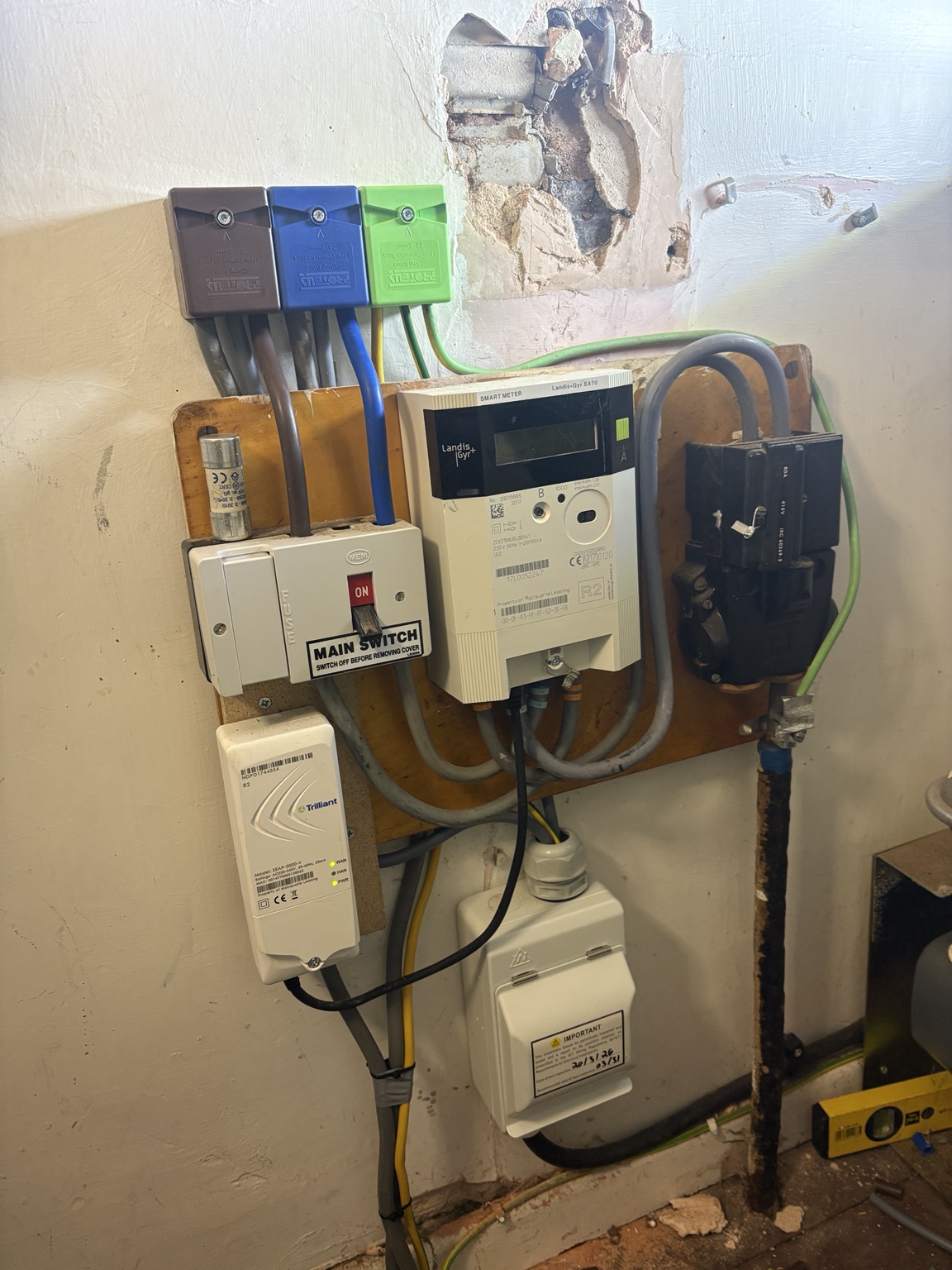 Meter and service equipment